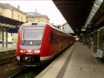 612 138-8 und 612 021-3 fahren als RE 3338 nach Saarbrcken Hbf aus Mainz Hbf aus.